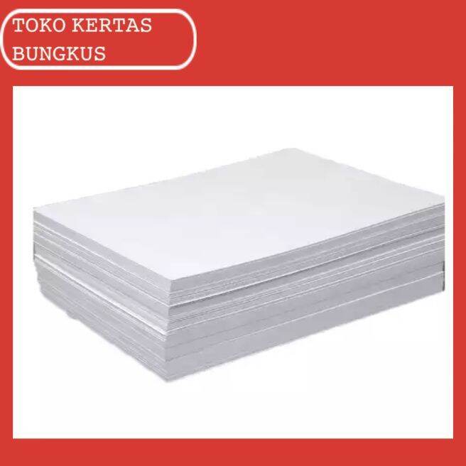 kertas art carton tebal 400gsm A4 isi 20 sheet Lazada Indonesia