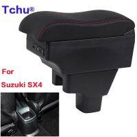 hot【DT】 SX4 armrest box car dedicated storage modified USB charging ashtray auto parts