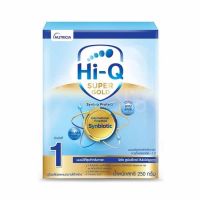 Hi-Q นมผง ไฮคิว ซูเปอร์โกลด์ ซินไบโอโพรเทค (สูตร1) นมผงสำหรับเด็กแรกเกิด-1ปี ขนาด 250 กรัม 1 กล่อง