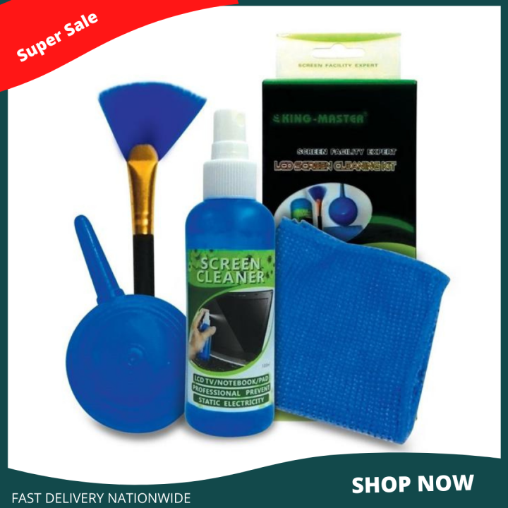 TRENDING 3 in 1 Screen Cleaning Set for PC, Laptops, Monitors, Mobiles