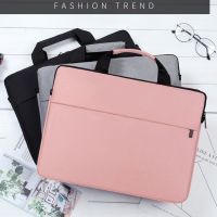 ‘；【-【=】 Laptop Bag 13.3 14.1 15.6 Inch Notebook Sleeve Case Travel Carrying Bag For Macbook Air Pro Waterproof Portable Computer Handbag