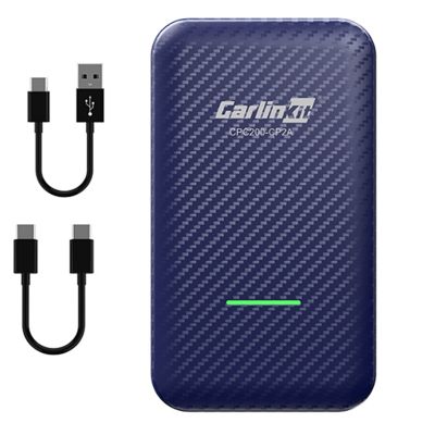 Carlinkit 4.0 Wireless CarPlay Android Auto Wireless Adapter Car CarPlay To Wireless CarPlay+Android Auto Box