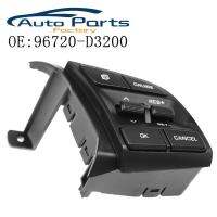 Novo interruptor de controle de cruzeiro do volante do lado direito do passageiro para hyundai tucson ix35 2015 2020 1.6t/2.0 96720 d3200 96720d3200