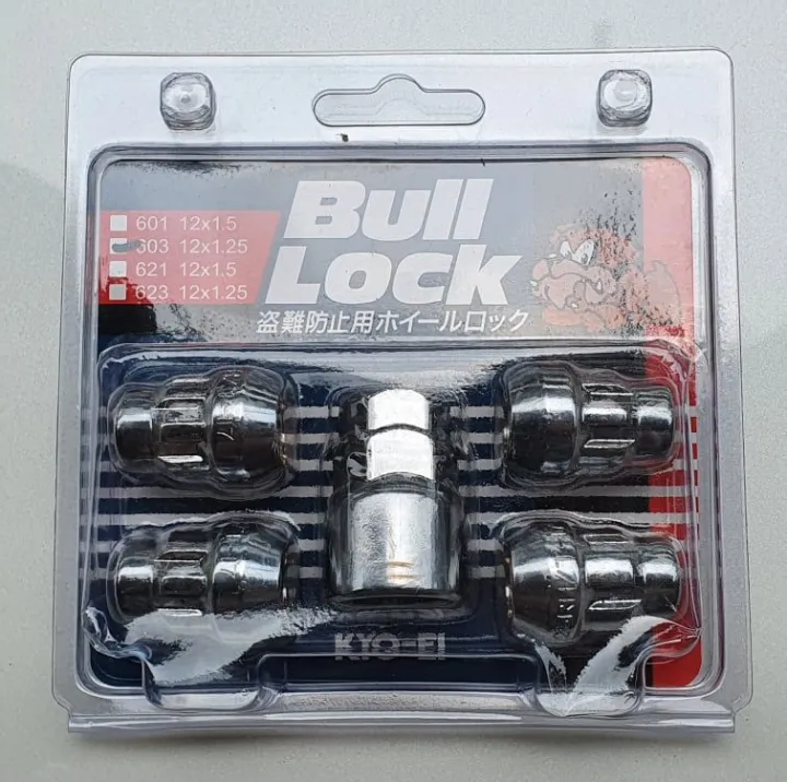 Wheel Rim Stud Lug Nut Bull Lock KyoEi 12 x 1.25 Suzuki Jimny Nissan