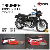 พร้อมส่ง โปรโมชั่น ผ้าเบรค Triumph Bonneville T100, T120, ยี่ห้อ Nexzter ผ้าเบรคบิ๊กไบค์ ผ้าเบรคมอเตอร์ไซค์ไทรอั้ม ส่งทั่วประเทศ ผ้า เบรค รถยนต์ ปั้ ม เบรค ชิ้น ส่วน เบรค เบรค รถยนต์