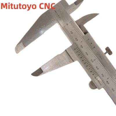 Sanfeng CNC 1/128in เครื่องวัดระยะเวอร์เนีย0-150มม. 0-200มม. 0-300มม. 12นิ้วระบบเมตริกวัดระดับความลึกของภายในและภายนอกที่แม่นยำ