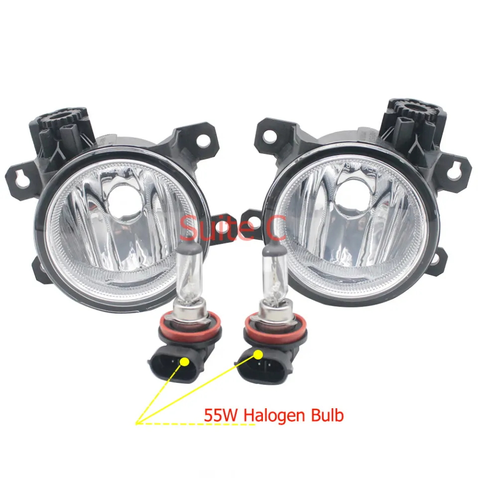 2x Car Styling 9-Pieces LED Fog Lights Assembly for Citroen DS4 DS 4 2011  2012 2013 2014 2015 DRL Front Daytime Running Lamp