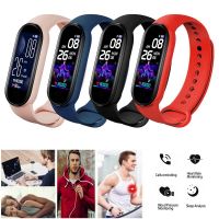 ∈✱❇ Smart Watch Sport Fitness Tracker Pedometer Heart Rate Blood Pressure Monitor Bluetooth M5 Band Smart Bracelet For Sports Men