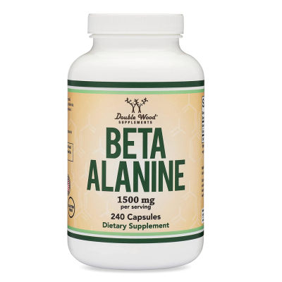 Double Wood Beta Alanine 1,500 mg 240 Capsules เบต้าอะลานีน