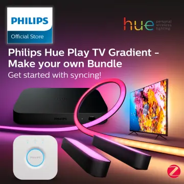 Philips Hue - Pack Lightstrip TV Hue Play Gradiant 55” + Hue Play