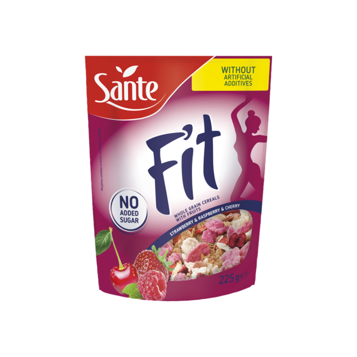 Sante Fit granola Strawberry & Rasberry 225g Lazada PH