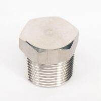 780 bar 3/4" BSPT Male 304 Stainless Steel Pipe Countersunk Plug Hex Socket End Cap Pipe Fittings Accessories