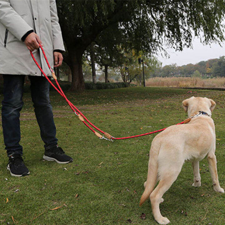 dog-leashes-harness-for-dog-walker-dogs-double-leash-hands-free-harness-dogs-walking-multifunctional-chain-pet-accessories-belt