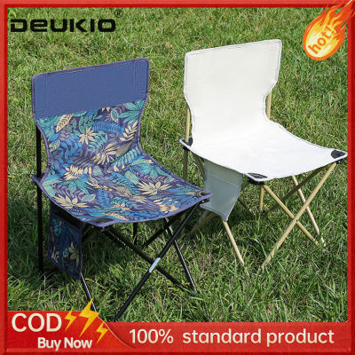 DEUKIO เก้าอี้ตกปลาเก้าอี้พับได้กลางแจ้งทำสวนแบบพกพา,เก้าอี้ผ้าอ๊อกซ์ฟอร์ดแบบพับได้สำหรับครอบครัวบาร์บีคิวแคมป์ปิ้ง