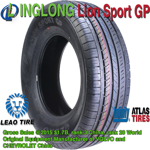 205/65 R15 Leao Lion Sport GP, HP3 205/65R15 Tire Thailand | Lazada PH