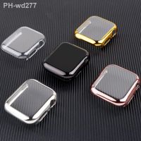 Cover Case For Apple Watch band 45mm 41mm 44mm 40mm 42mm 38mm iwatch 6 se 5 4 3 silicone screen protector bumper apple watch 7