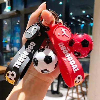 Sports Football Keychains 3D Metal Sports Keychain Car Bag Ornaments Keyring For Men Women Gifts Sport Key Chain Party Favo V1K7 Key Chains