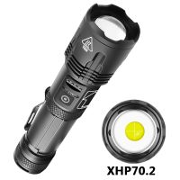 ไฟฉาย XHP100 9-Core ไฟ Led คุณภาพสูงไฟฉายขยายได้ยูเอสบีชาร์จได้18650หรือ26650 Power B โคมไฟ LED Torch Light