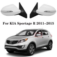 สำหรับ KIA Sportage R 2011 2012 2013 2014 2015กระจกด้านข้างมองหลังรถด้านนอกพร้อมเลนส์ปรับไฟเลี้ยว5/7ลวด