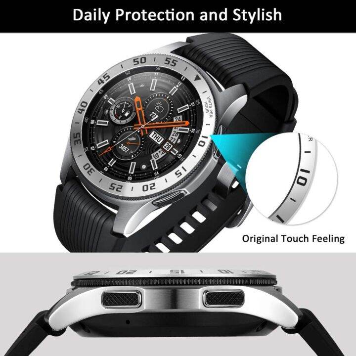 Metal Bezel Cover for Samsung Galaxy Watch 4 Classic 46mm 42mm Gear S3