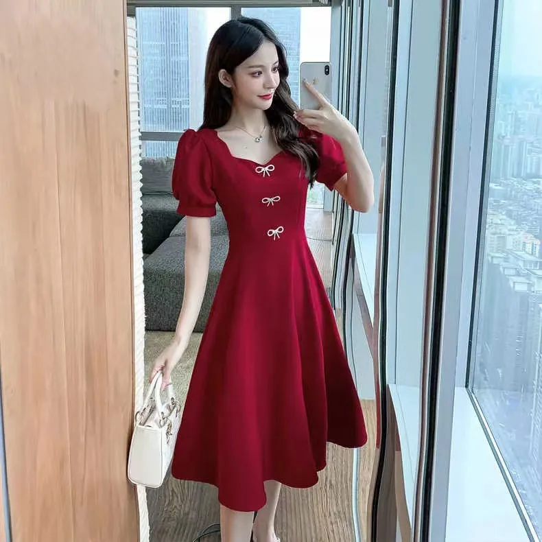 Discover more than 138 korean red dress best - jtcvietnam.edu.vn