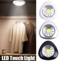 ซัง LED แสงสัมผัสแบตเตอรี่ขับเคลื่อนไร้สายป้องกันดวงตาไฟกลางคืนขนาดเล็กสำหรับตู้เสื้อผ้าตู้ครัวโคมไฟติดผนังแสง