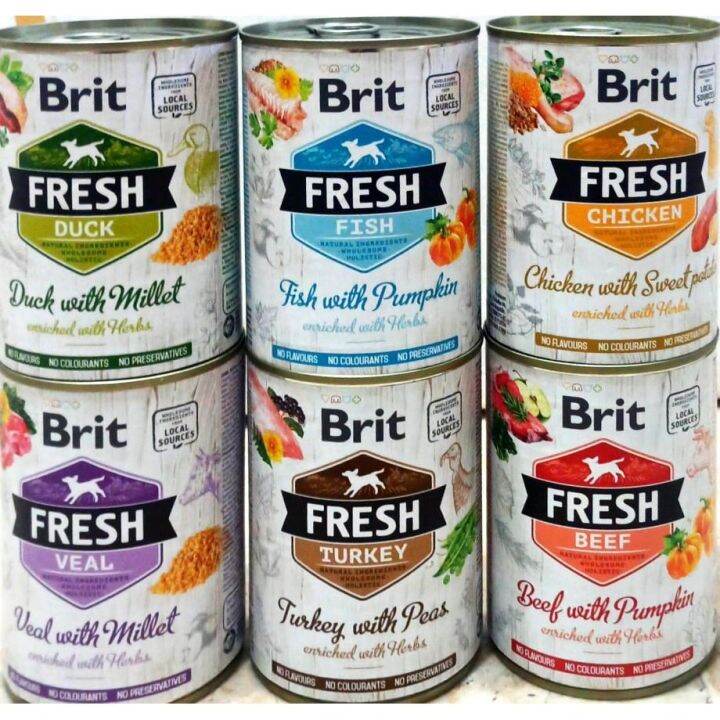 Brit fresh outlet dog food