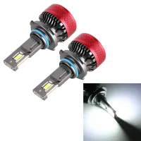 AutoAccessories ไฟหน้ารถยนต์6500LM LED 65W 6000K 1คู่9005 DC12V