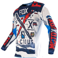 FOX Moto Racing Jersey Tops Team moto Downhill Jersey High Quality Motorcycle Motocross MTB MX DH Bike motocross jersey Maillot