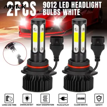 2x HIR2 Led Headlight Canbus No Error 9012 Car Bulb High Power 6000K White  Light Diode Lamp 12v 55w For Toyota Yaris 2021 ~ 2023
