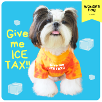 WONDERDOG เสื้อยืดรุ่นสีมัดย้อมส้ม