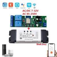 2023 latest 1CH 2CH 5V 12V 24V 220V Tuya รีเลย์โมดูลรีโมทคอนโทรล 433MHz DIY Smart home Automation สำหรับประตู access Alexa Google