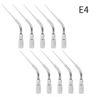 5Pcs E4ทันตกรรม Scaler Tips Fit EMS นกหัวขวาน Ultrasonic Scaler Handpiece ทันตกรรม Ultrasonic Scaler Scaling Tip