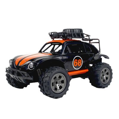 [ ของเล่น ] รุ่นใหม่ RC Beetle รีโมทคอนลรถรุ่นรถความเร็วสูงออฟโรดเด็กรีโมทคอนลรถของเล่น 1:18