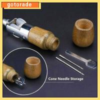 GOTORADE DIY ซ่อมหนัง เข็มเย็บผ้า เครื่องมือหัตถกรรมเครื่องหนัง สว่าน ชุดเข็มเย็บผ้า ช่างเย็บอย่างรวดเร็ว