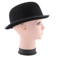 New Fashion Black Top Hat Halloween Bowler Hat GentlemanS Hat Hat High Bowler Hat For Magician Costume Performance Props