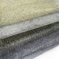 ✐ Shiny Voile Tulle Mesh Fabric Party Home Decor Transparent Plaid Net fabric Golden Silver Gauze Apparel Mesh Cloth DIY Sewing