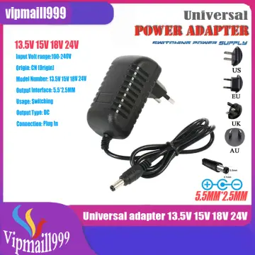 Input 100 240V AC 50\/60Hz DC 5V 9V 12V 24V 0.6A 1A 1.5A 2A 2.5A