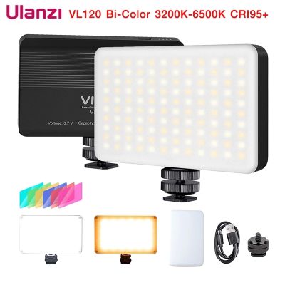 ULANZI VIJIM LED VL120 Bi-Color 3200K-6500K CRI95+ 3100 mAh - ไฟ LED Video Light ไฟวิดีโอ Live สด ถ่ายภาพ มีของพร้อมส่ง
