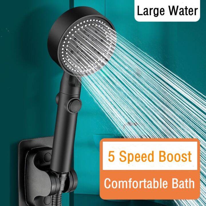 🔥Local Ship🔥3 in 1 Set Shower Head kolah air mandi Bathroom High