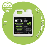 MCT Oil  น้ำมันมะพร้าวสกัดเย็น 100% น้ำมันเอ็มซีทีออยล์ ตรา Naturalist ( เนเชอรัลิสท์ )แบบแกลลอน ขนาด1ลิตร  กลิ่น Unflavored