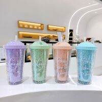 Plastic Rainbow Water Cup