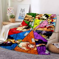 One Piece Cartoon Anime Blanket Sofa Office Nap Bed Car Air Conditioning Soft Warm Can Be Customized Y5