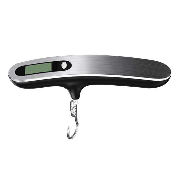 50kg Electronic Hand Luggage Scale with Hook LCD Display Travel Weight