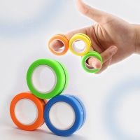 FinGears Magnetic Rings Anti-stress Magnetic Rings for Autism ADHD Anxiety Relief Decompression Toys