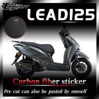 ☼ For HONDA LEAD125 LEAD 125 2022 3D Carbon Fiber Protection Sticker Body Decoration Film Modification Accessories