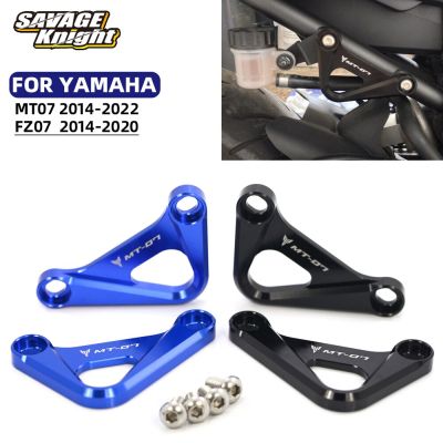 FZ07 MT07 Belakang Sebeda มอเตอร์ Pijakan Kaki Untuk YAMAHA FZ-07 MT-07 FZ MT 07 2014-2022 Penumpang Kaki Pasak Sandaran Kaki Peg Aksesakoris