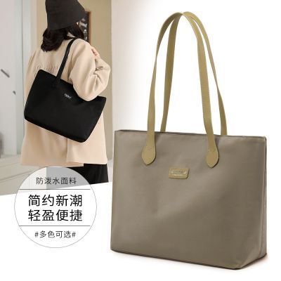 [COD] Chi Leopard nylon cloth bag cross-border 2021 winter new large-capacity casual shoulder tote extra large work commuting