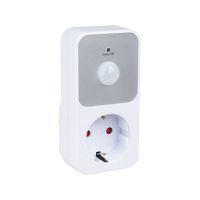 PIR Sensor Socket Lamp Holder 110-240V PIR Infrared Detection 120° Degree Wide Angle Automatic Induction EU Plug