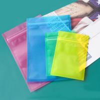 10Pcs Candy Color Mini Ziplock Bags Plastic Translucent Jewelry Storage Bags Reusable Self Seal Bags For Home Travle Supplies Food Storage  Dispensers